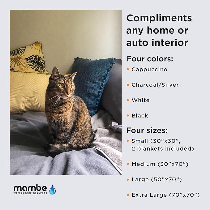 Mambe Non-Slip Pet Blanket Medium