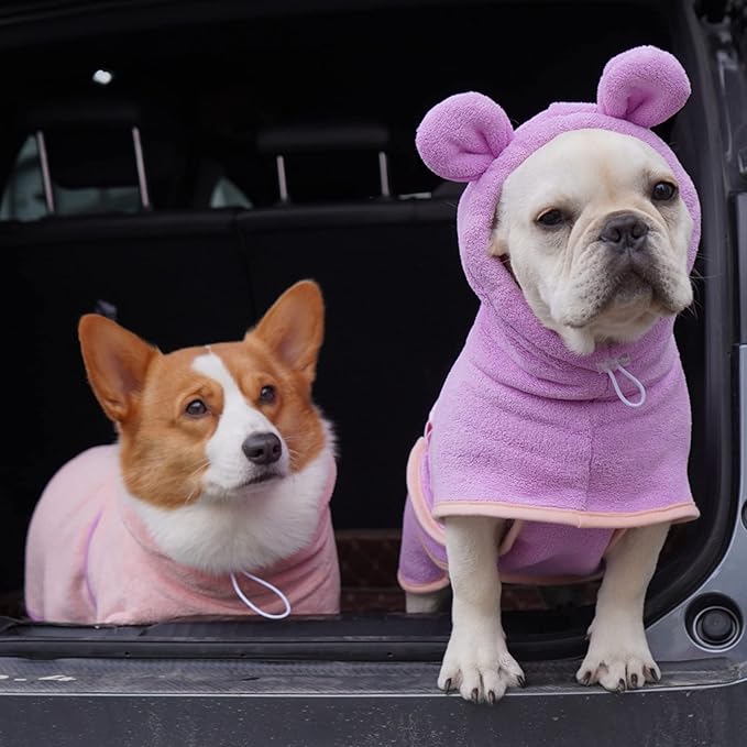 Dog Bathrobe Towel