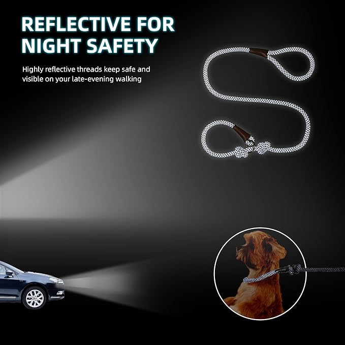 Mile High Life Slip Leads for Dogs 4 Feet