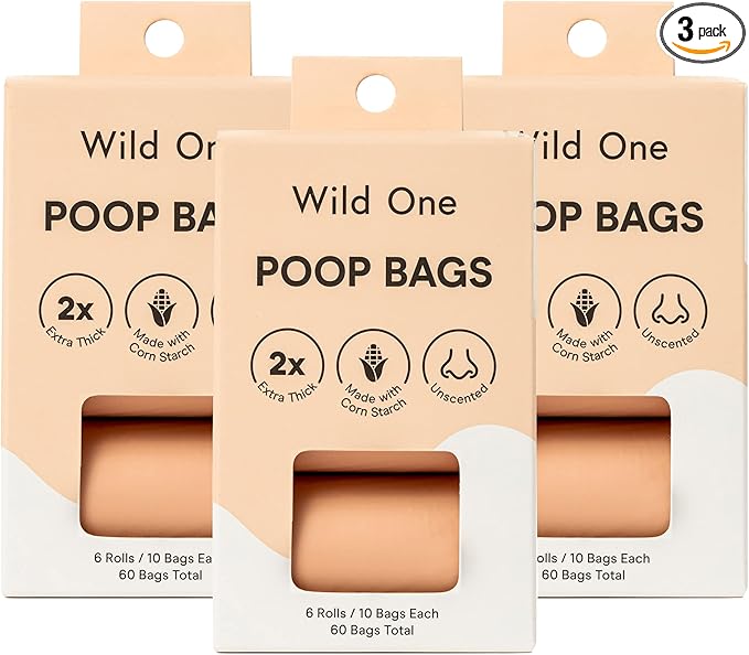 Wild One Dog Poop Bags 180 Leak