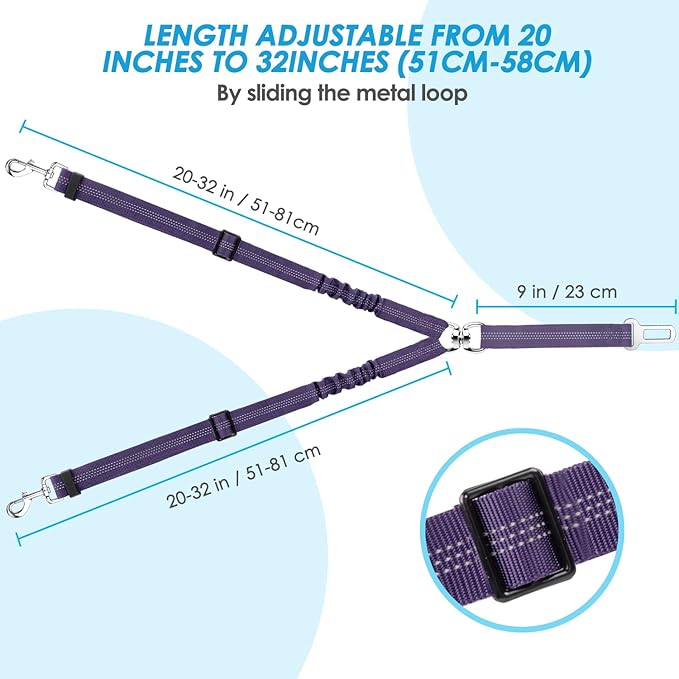 SlowTon Dog Seat Belt