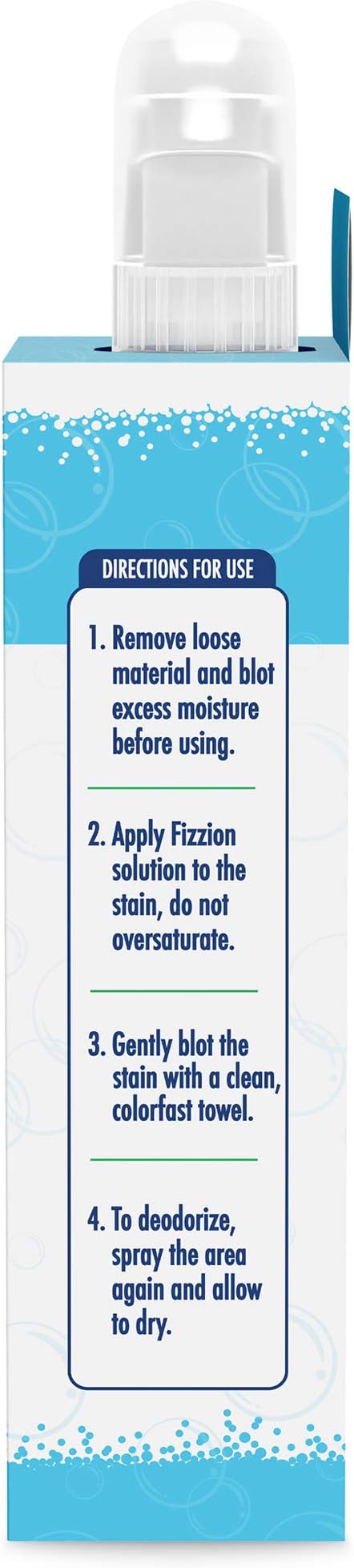 Fizzion Pet Stain and Odor Remover 23 ounce 2 Refills