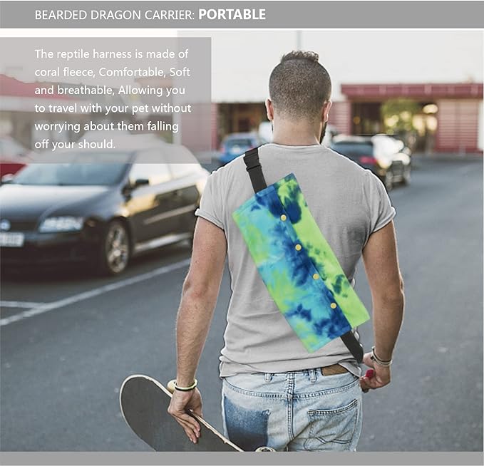 Bearded Dragon Leash and Harness Set