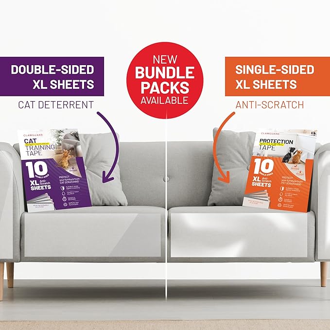 CLAWGUARD Bundle Pack – Dog Scratch Protection Tape 10 Pack 10 Pack