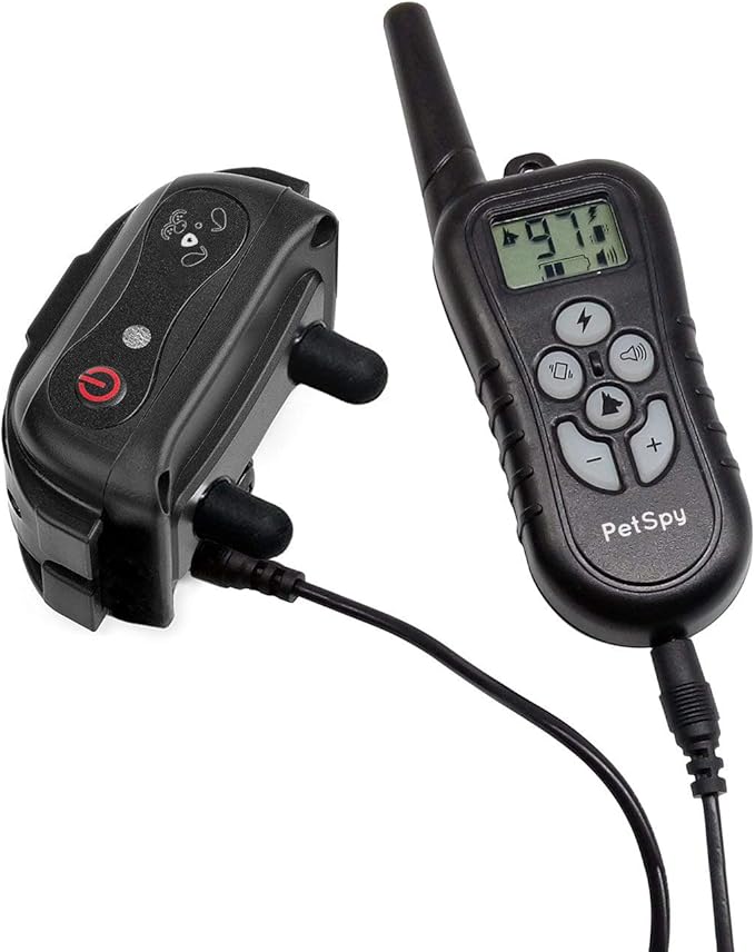 PetSpy M686 Premium Dog Training Shock Collar 1100 Yards, (M686 Extra