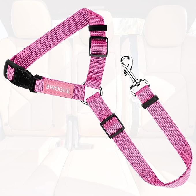BWOGUE Pet Dog Cat Seat Belts (1 Pack)