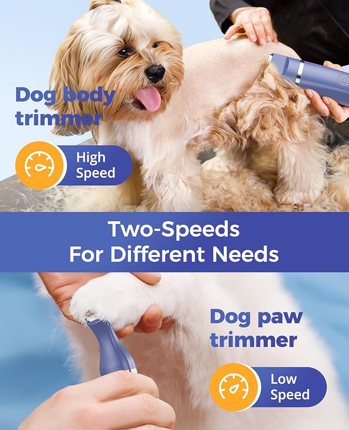 oneisall Small Dog Clippers 2 Speed