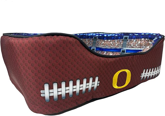 NCAA Oregon Ducks Stadium Dog Bed