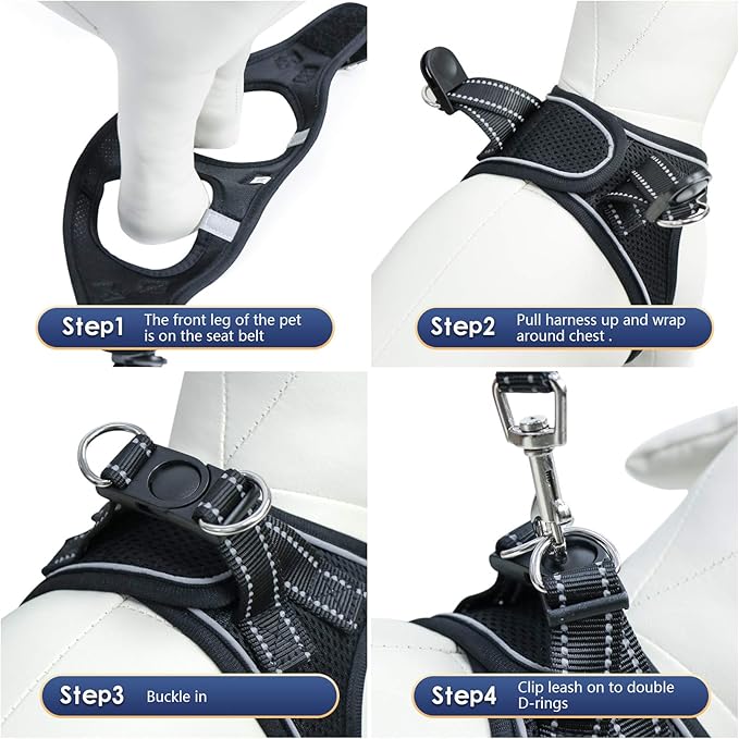YIMEIS Dog Harness and Leash Set