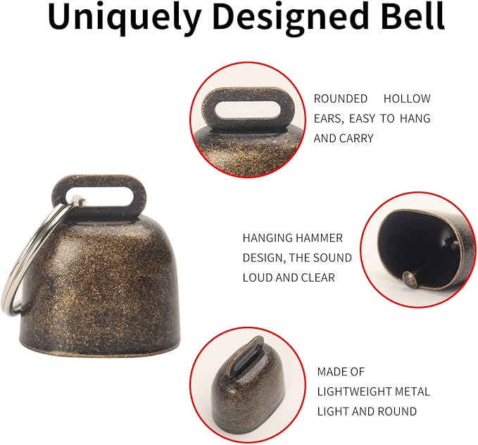 5 Pack Goat Collar with Bell