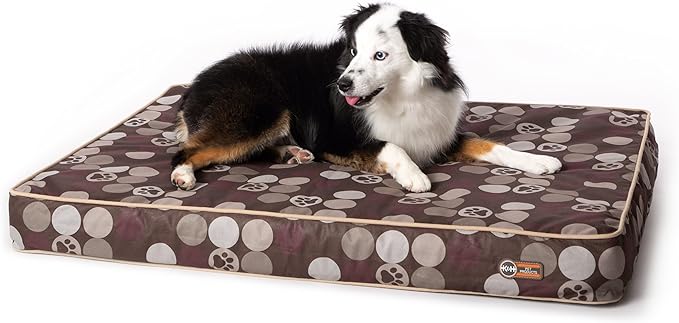 K&H Pet Products Indoor/Outdoor Superior Orthopedic Dog Bed 35 X 46 X 4 Inches
