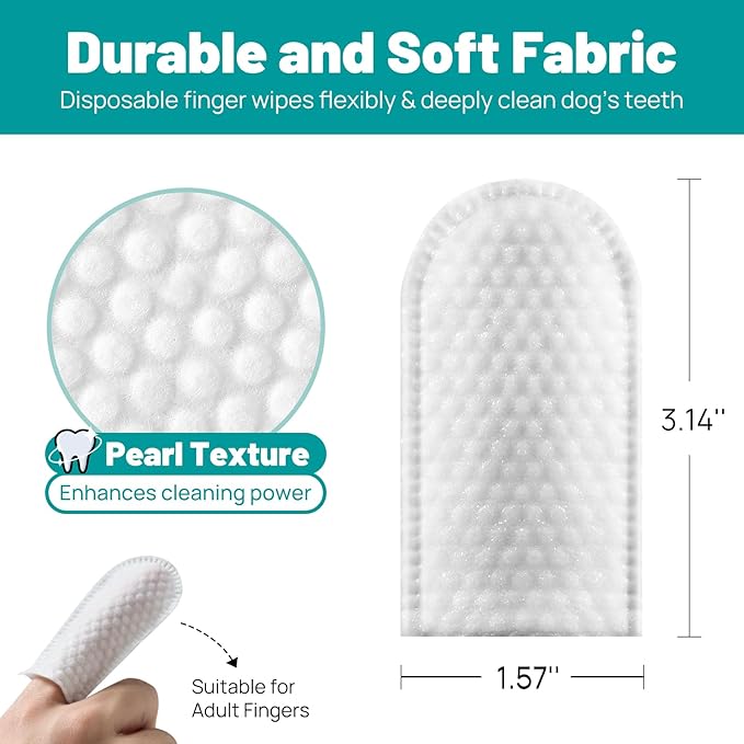 Dog Dental Care Wipes (50 Pcs)