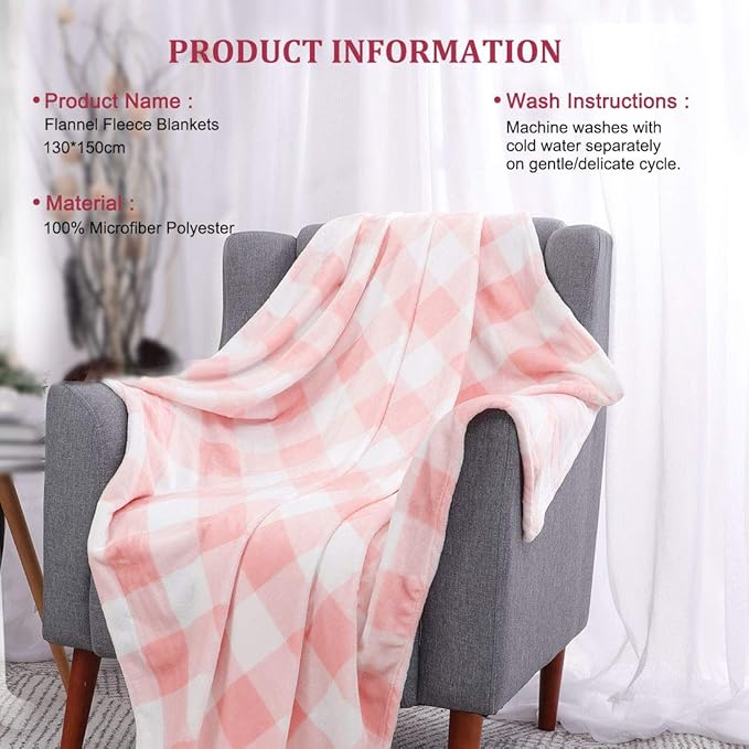 PiccoCasa Pet Dog Blanket 30 x 40 Inches,