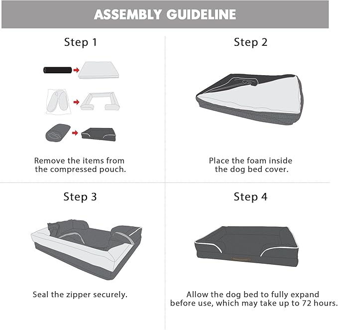 Orthopedic Dog Bed for Large Sized Dog