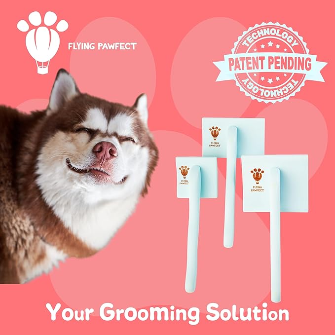 Pet Slicker Brush With Soft Massage Grooming Stainless Steel Pins