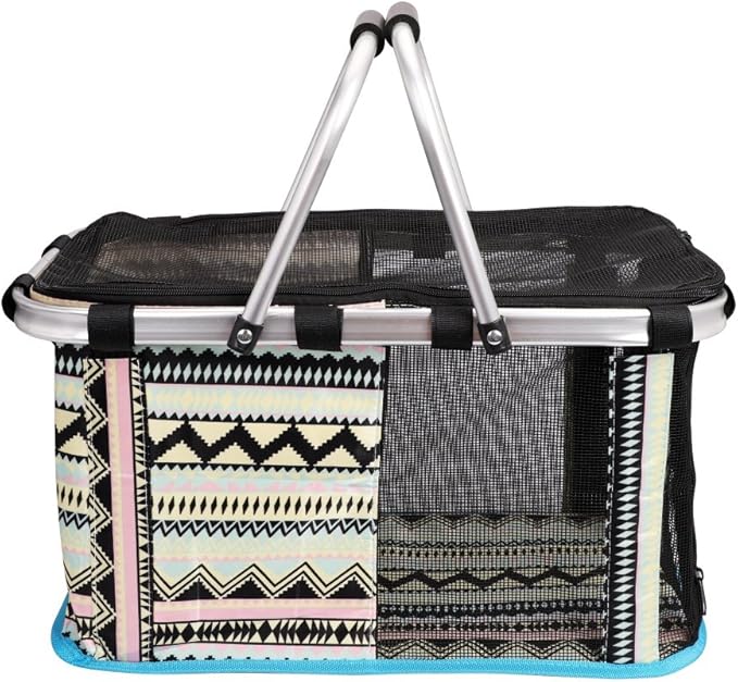 Pet Carrier Basket Cat Dog Carrier Handbag Breathable