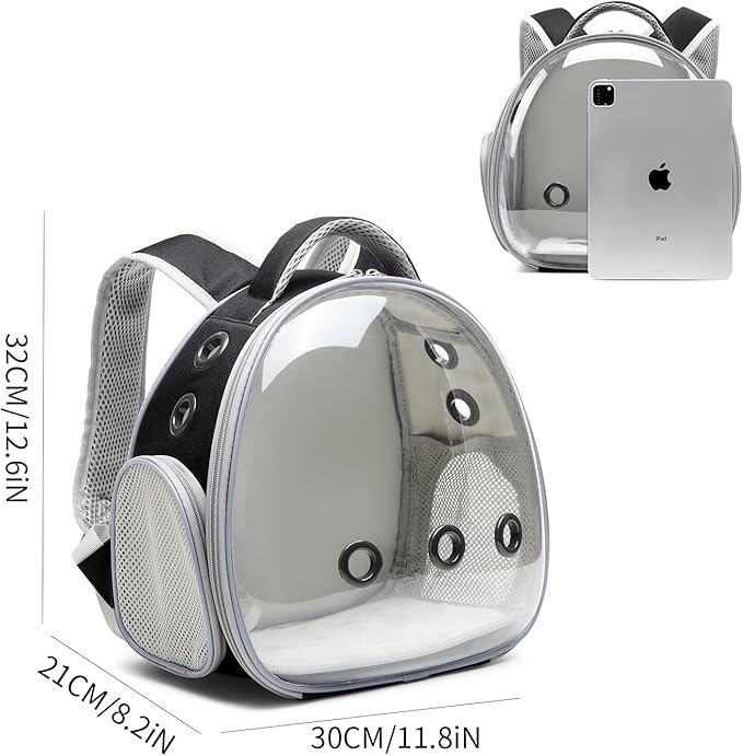 Portable Travel pet Backpack Carrier Hamster Bag Guinea