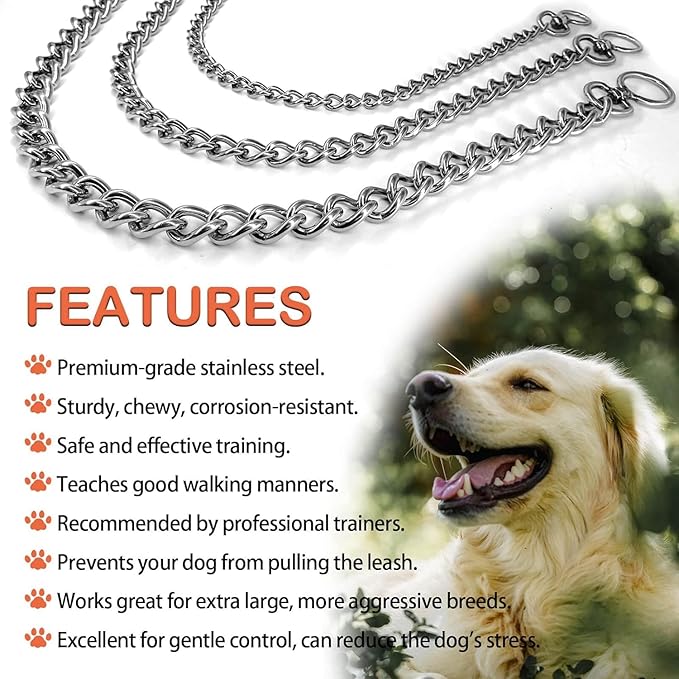 Best Dog Supplies Tidy Chain Dog Collar