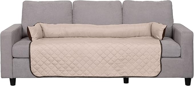 Furhaven Water-Resistant & Reversible 54" Wide Seat Cover Protector for Dogs & Cats