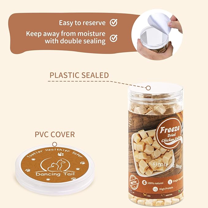 Freeze Dried Raw Cat and Dog Treats
