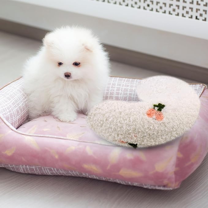 Mity rain Dog Pillow 14.2" * 9.4", Anxiety