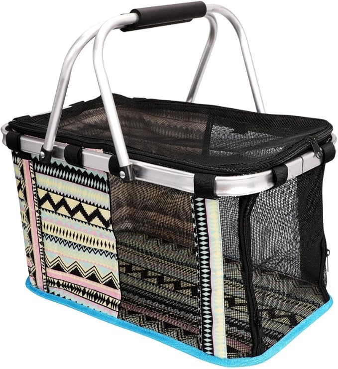 Pet Carrier Basket Cat Dog Carrier Handbag Breathable
