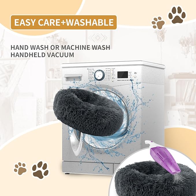 Dog Bed Comfiest Indoor Calming Waterproof Bedding Washable