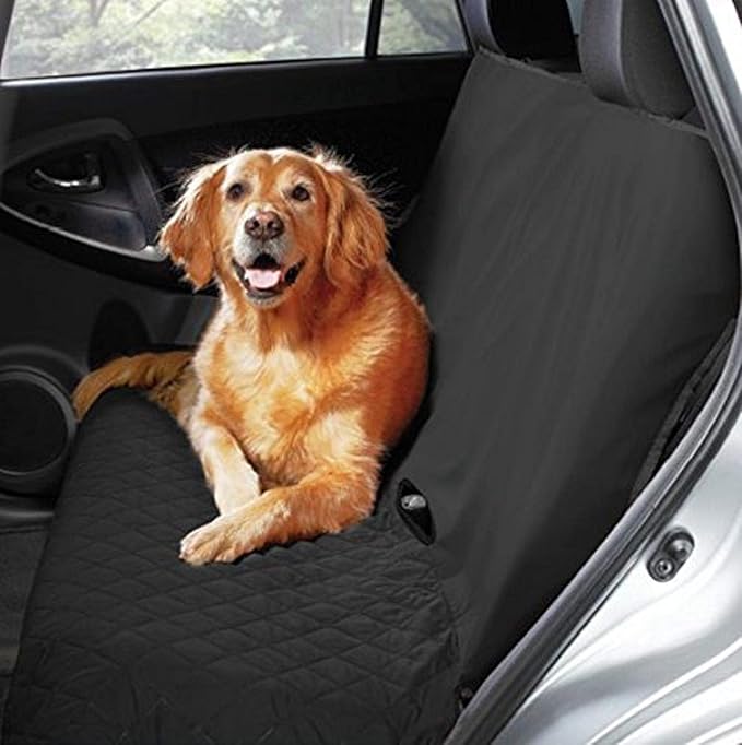 Quilted Bench Style Water-Proof Pet Car Seat Cover for Cars