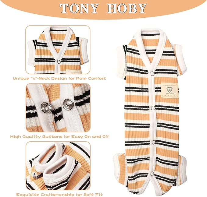 TONY HOBY Dog Pajamas 4 Legged