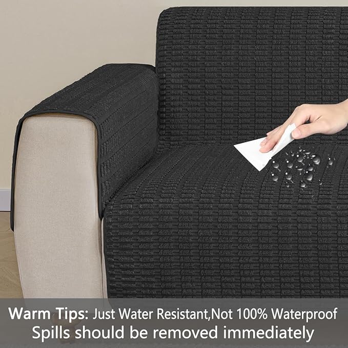 Dog Bed Cover Sofa Protector 1 Piece (40x60 inch,Black)