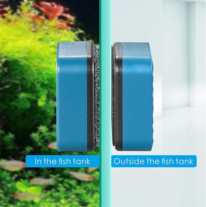 Aquarium Mini Magnetic Cleaner for Glass Fish Tank