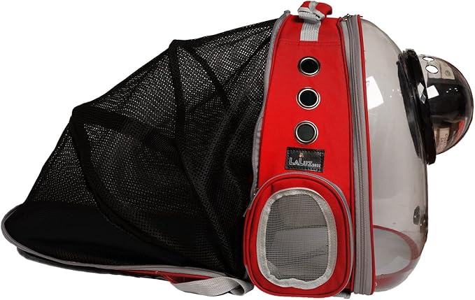 LaLuz2021 Cat Backpack Carrier Pet Bag- Expandable Tent Double Bubble Capsule Backpacks