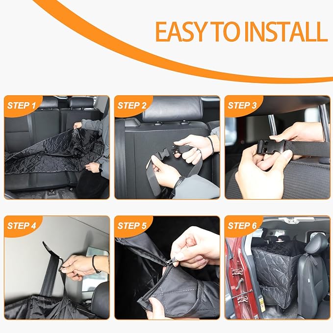 Dog Seat Cover Compatible with Toyota FJ Cruiser 2007-2021