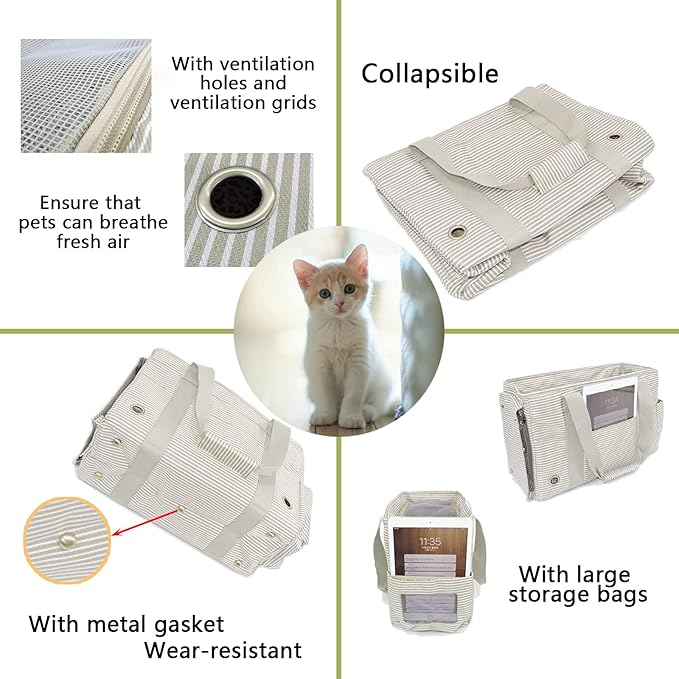 Fashion Pet Dog Carriers Cat Travel Carrying Handbag