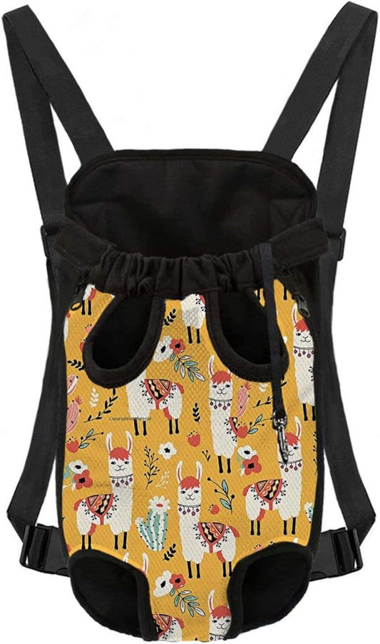 Pet Backpack Carrier Bag with Shoulder Strap