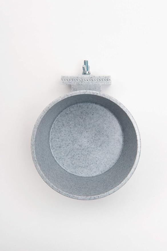 Lixit Quick Lock Removable Dog Kennel Bowls for Wire and Soft Sided Crates (20oz Wire Crate