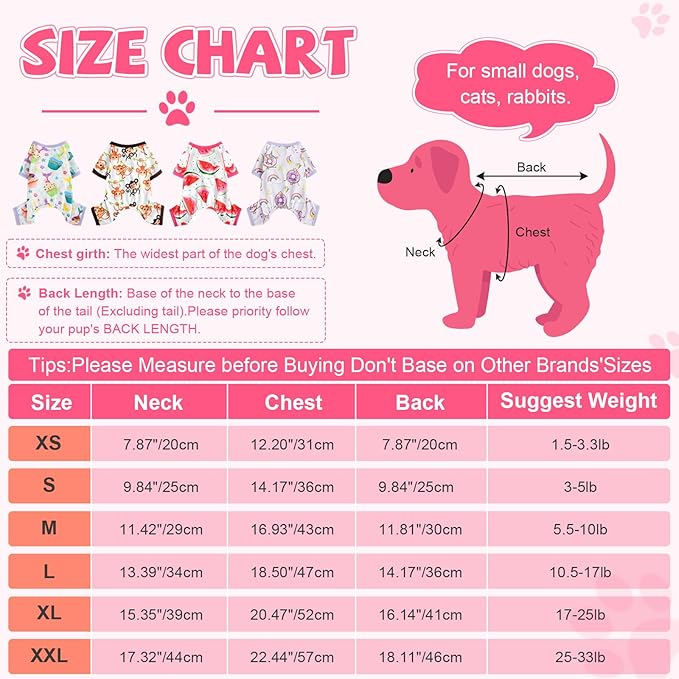 Dog Pajamas Medium Size Dog