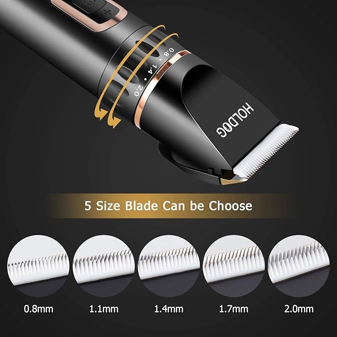 Dog Clippers Professional Heavy Duty Grooming Clipper 3-Speed