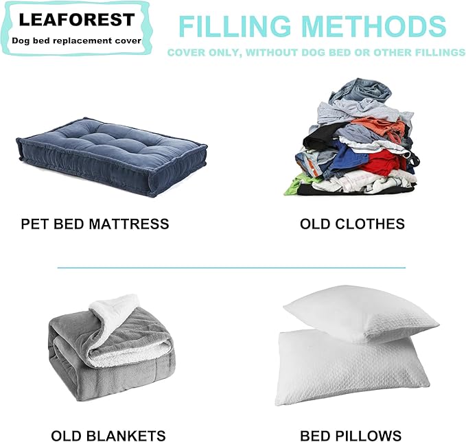 Waterproof Dog Bed Cover Washable