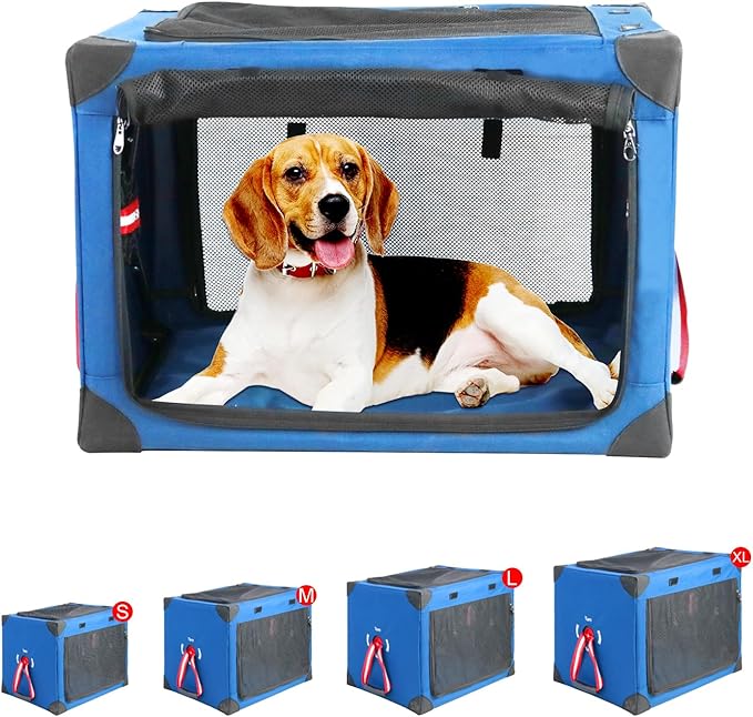 Collapsible Soft Dog Crate 31.5 x 22.8 Inch