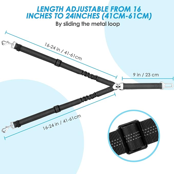 SlowTon Dog Seat Belt