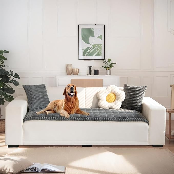 LiveGo Fuzzy Couch Covers for Pets 70x150 cm/27.6x59.06