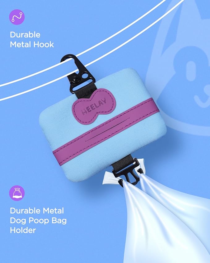 Dog Poop Bag Holder for All Leashes