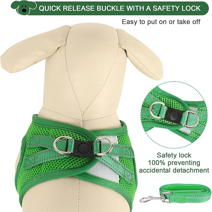 YIMEIS Dog Harness and Leash Set 1)