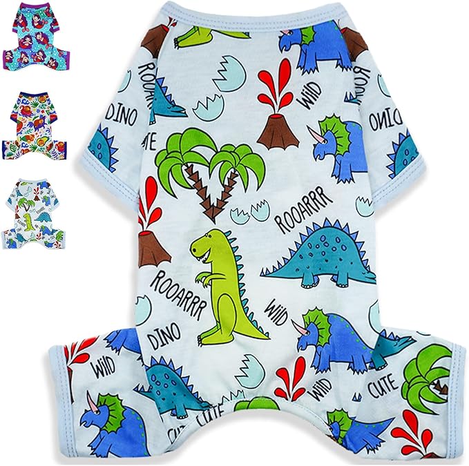 Dog Pajamas Spring Summer Dog Clothes for Small