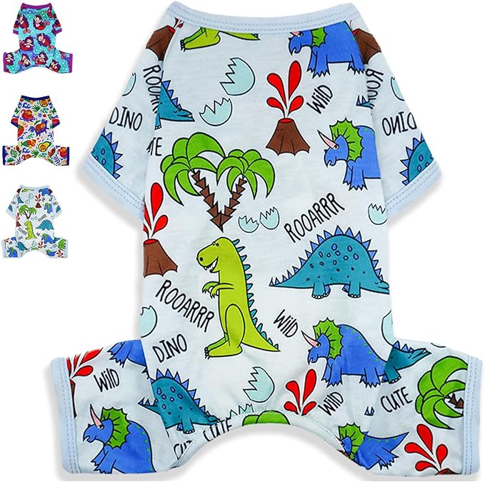 Dog Pajamas Spring Summer Dog Clothes for Small