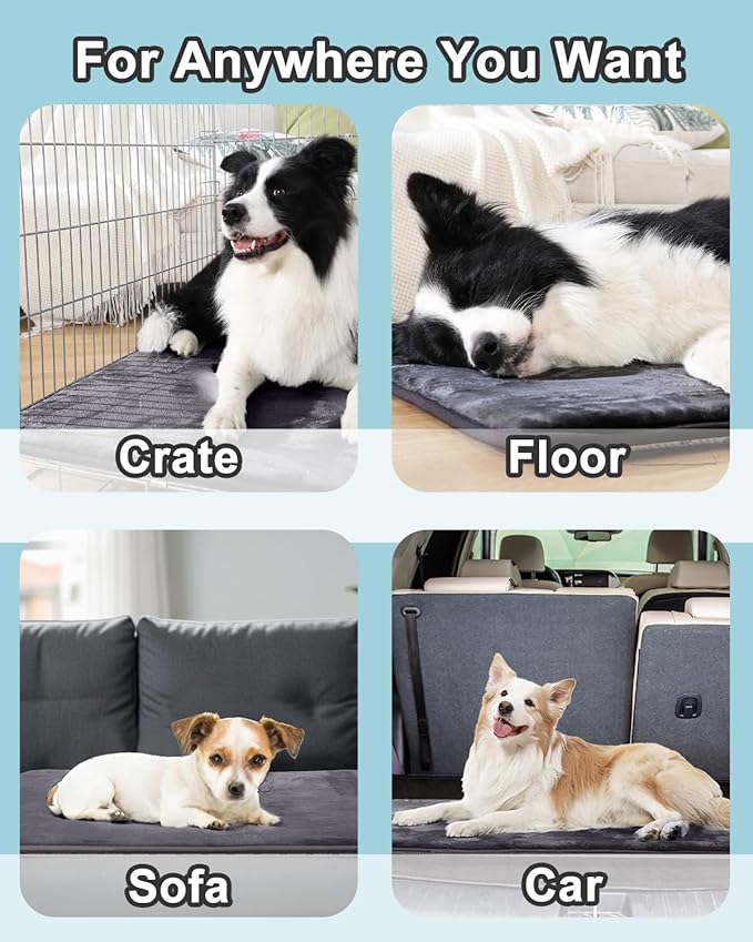 47 inch Washable Dog Crate Beds Pad