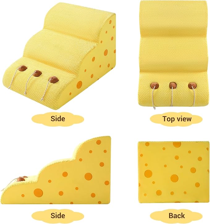 Pet Ramp for Small Dogs to Get on 3 Tiers