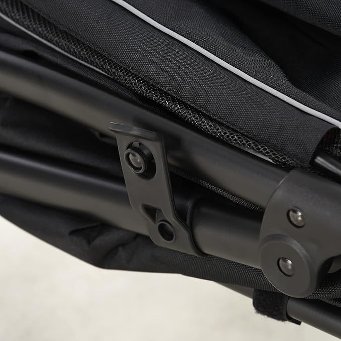 NicBex Dog Stroller One-Click Foldable Doggy Stroller Pet Stroller with Storage Smooth Ride with Shock Absorption