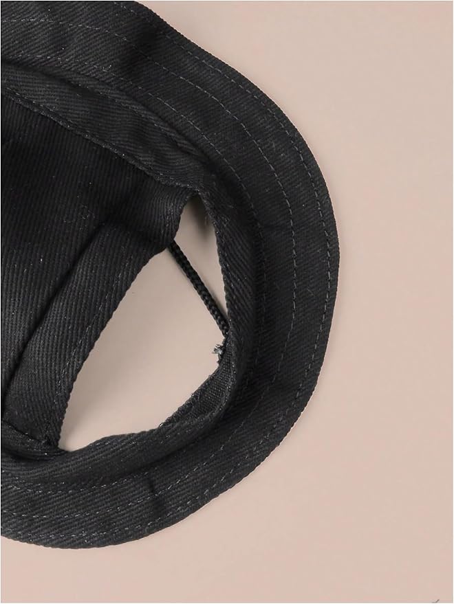 Generic Solid Dog Hat with Ear Hole Round